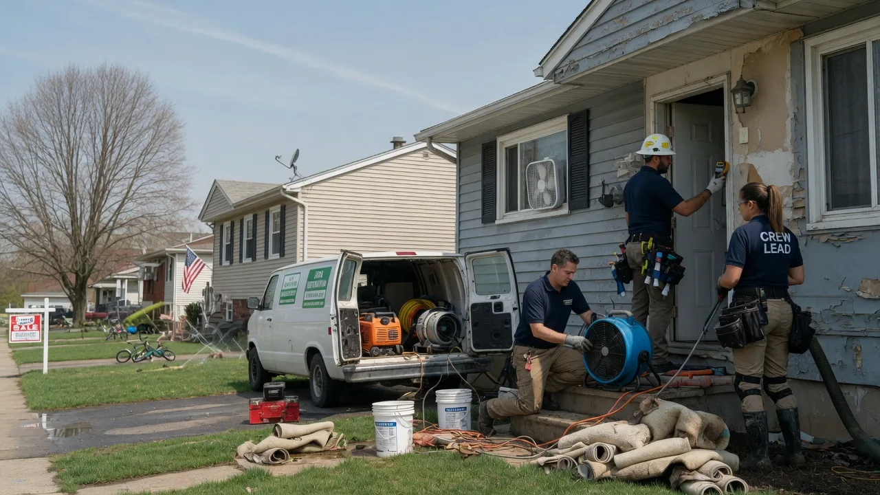 Flood Cleanup in La Villa, TX near me