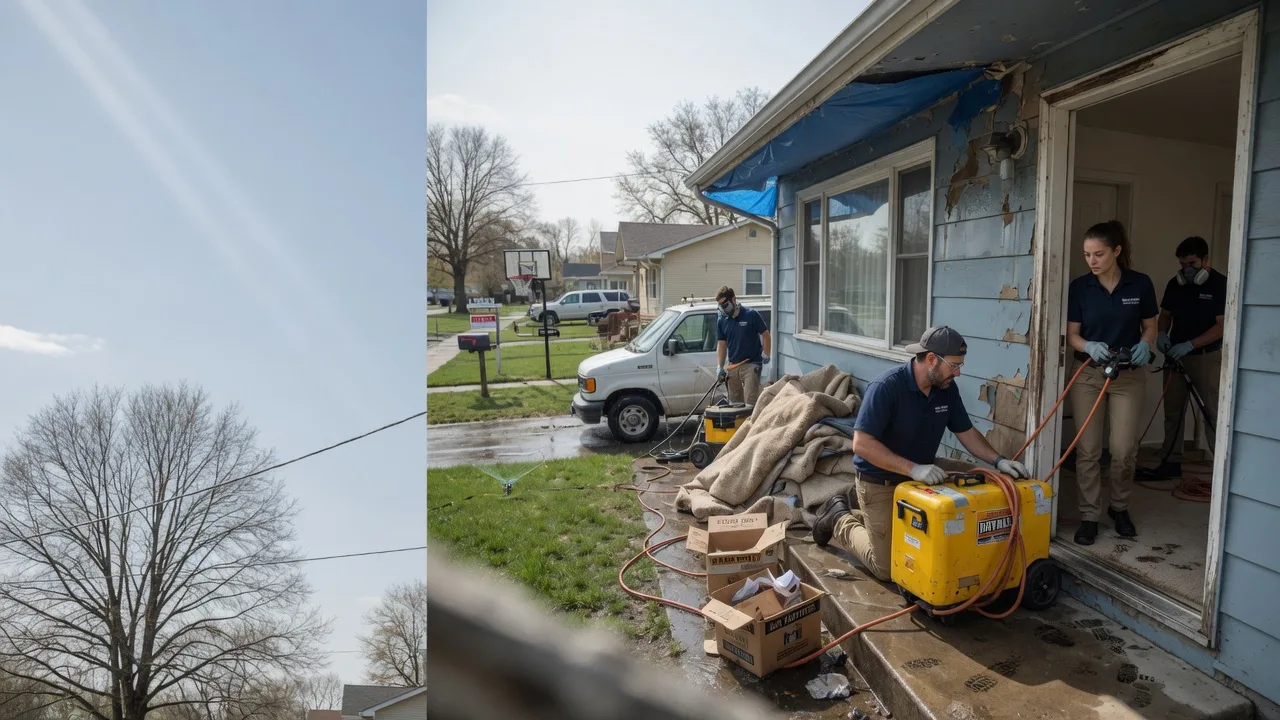 Basement Flood Cleanup in La Villa, TX near me